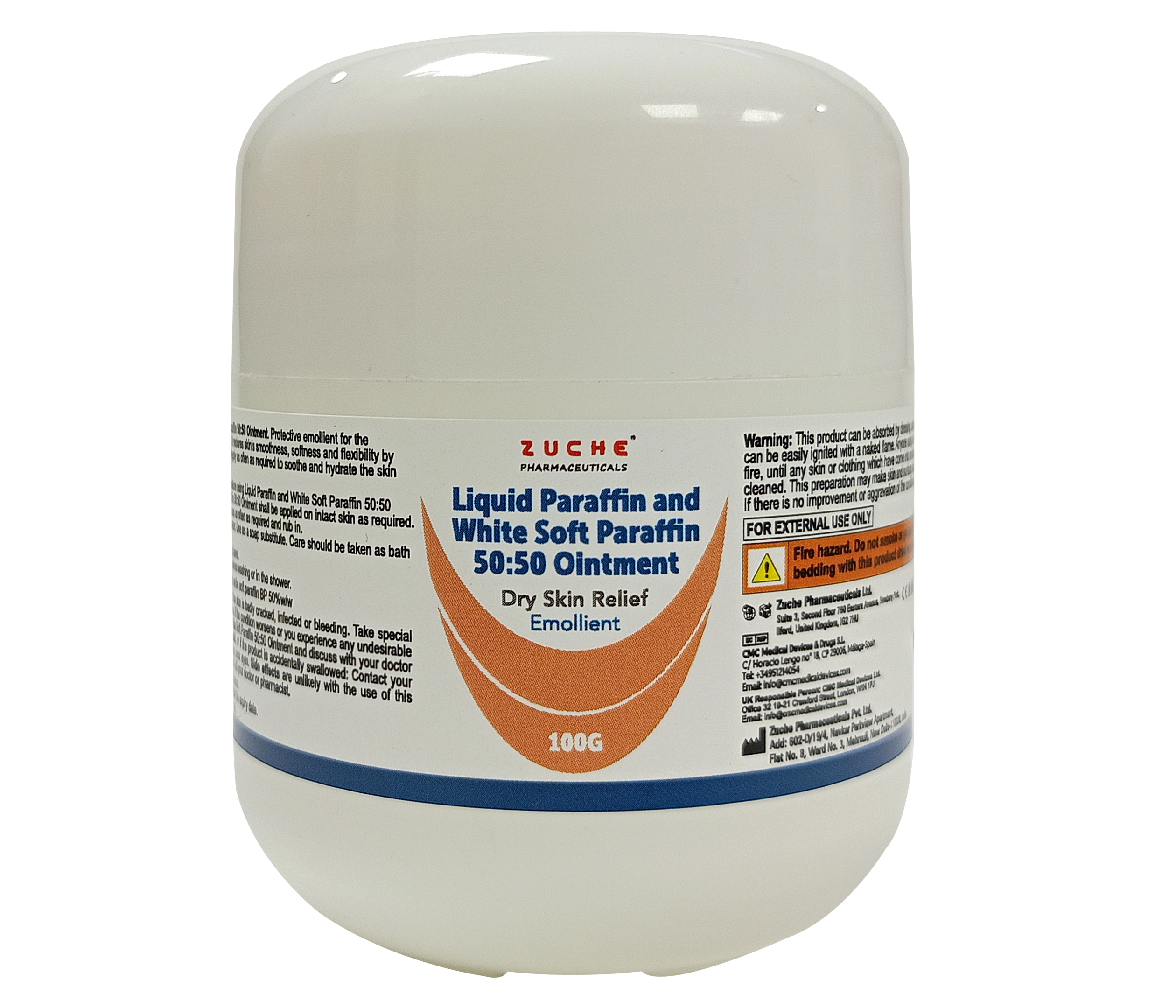 Liquid Paraffin and White Soft Paraffin 50:50 Ointment