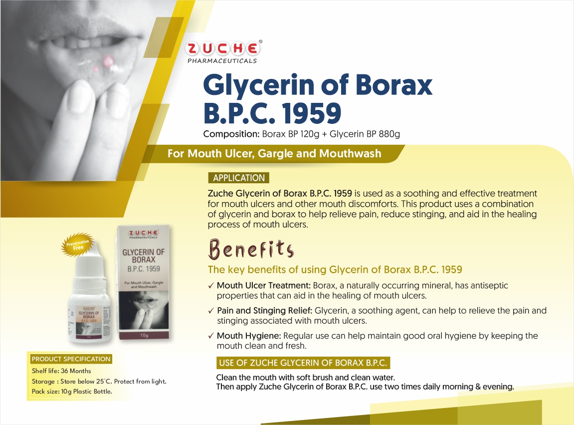 Glycerin of Borax B.P.C 1959