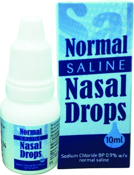 normal saline eye drop